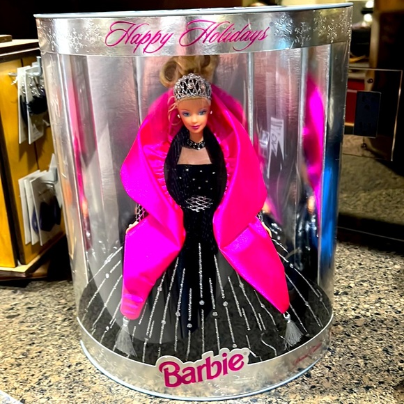 1998 Happy Holidays, Special Edition, Hallmark Barbie - Picture 1 of 9